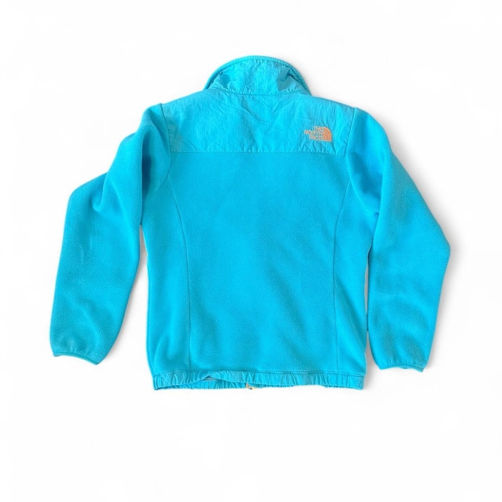 The North Face Big Girls’ Blue Denali Fleece Sweater – Size M (10/12) - Picture 4 of 13